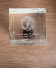 Old Trafford Manchester United 2003-2013 Official Soil Grass Turf Patch (MUFC)  picture