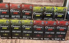 12 Boxes Pedialyte Sport Electrolyte Powder Packets Lemon Lime/Fruit Punch, 6 Ct picture