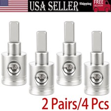 4pcs ILL Customz Offset Power and Ground 1/0 Gauge to 4 Gauge Amp Input Reducers picture