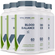 Vital Spark Labs Blood Balance Advanced Formula Dietary Supplement 300 Capsules picture
