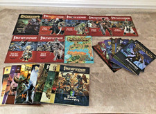 Lot Of 28 Pathfinder Companions Modules Maps & Gamemastery Adventure Paths picture