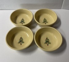 4-Vintage Homer Laughlin Fiesta Berry Bowl 5.5x2” Christmas Tree New W/Tags picture