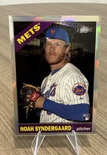 2015 Topps Heritage High Number Noah Syndergaard #618 Chrome Refractor /566 (RC) picture