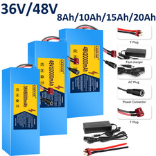 48V 36V 8Ah/10Ah/15Ah/20Ah Battery For 200W-1200W Ebike Electric Bicycle Bike picture