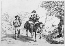 Bartolomeo Pinelli Costume di Tivoli Original Etching picture