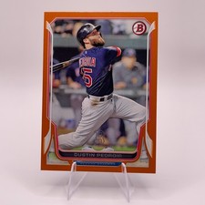 Dustin Pedroia #66 2014 Bowman Orange /250 Boston Red Sox picture