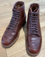 Alden BEAMS Exclusive Lace-up U-tip Leather Boots 4512 #0929 picture