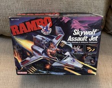 SKYWOLF ASSAULT JET MIB MINT IN SEALED BOX 1986 RAMBO COLECO VINTAGE NEW RARE picture