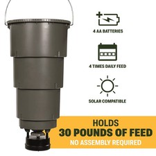 Moultrie 5-Gallon Deer Feeder – Hanging All-In-One Design with Adjustable Timer picture