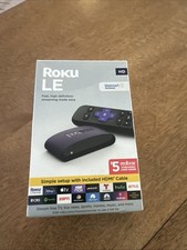 Roku LE Media Player - Black/Purple picture