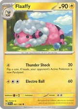 Flaaffy - 067/198 - Uncommon (Near Mint) Scarlet & Violet - Base Set - Lightning picture