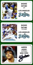 Set of 3 2026 PlasticCredit Cards Shohei Ohtani DH, Ohtani P & Aaron Judge picture