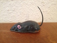 Vintage Toy Mouse Japanese S2 Tin Mouse Friction Toy 1940’s? picture
