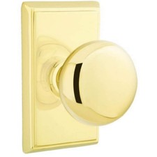 Emtek 8521PUS3NL Providence Knob with Rectangular Rosette picture
