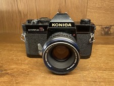 *READ : Exc+4* Konica Autoreflex T3 Late Model Film Camera Hexanon AR 50mm F/1.7 picture