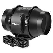 VEVOR 6in Inline Duct Fan 380CFM Quiet Ventilation Exhaust Fan Powerful AC-Motor picture