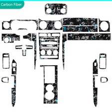 34Blue forged carbon fibre kit full car interior suitable for Ford Mustang 05-09 picture