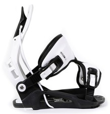 2027 Nidecker Flow Alpha White Stormtrooper Snowboard Bindings - Large picture