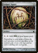 MTG Magic the Gathering Golgari Signet (262/306) Ravnica City of Guilds LP picture