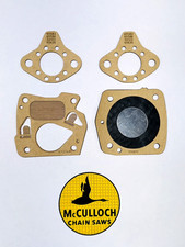 McCulloch Mac 9 Flatback Carb Diaphragm Set Tested and Proven see Pics Read Desc picture