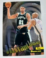 1998-99 Topps Chrome - Instant Impact Tim Duncan #I1- SPURS  picture