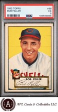 1952 Topps Bob Feller #88 PSA 5 picture