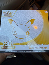 Pokémon Center 30th Celebrations Elite Trainer HAS TEAR picture