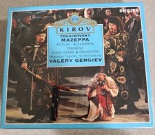 Tchaikovsky MAZEPPA Gergiev Kirov Opera Putilin [Philips 3 CD Box Set] SEALED picture