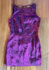 Vintage CDC Whimsigoth Floral Dress Women’s 6 Y2K 90s Babydoll Emo Goth  picture