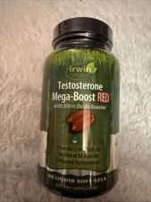 Irwin Naturals Mega-Boost RED 68 Soft-Gels Exp 12/2026 picture