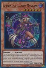 * APPRENTICE ILLUSION MAGICIAN * 1ST EDITION ULTRA RARE MINT LEDD-ENA03 YUGIOH picture