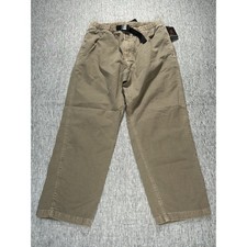 Gramicci Rockin Sport Pants Mens Large Brown Freestyle Fit Outdoor Performance picture