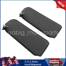 For 93-02 Chevy CAMARO Pontiac Firebird sun visor set BLACK w/o mirror L+R new picture