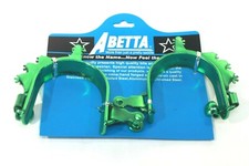 Abetta Brand Metallic Green Ladies Size Sidewinder Spurs w/Rowels 15906 picture