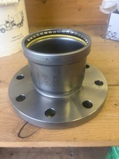 Viega 4” MegaPress Flange Carbon Steel 8 Bolt Yellow Dot  picture