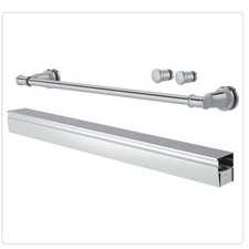 Delta Rory 48 in. to 60 in. W x 5 in. D Shower/Tub Hardware Assembly Kit picture