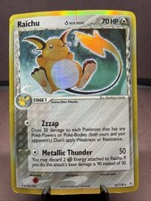 Pokemon TCG Raichu (Delta Species) 15/110 Holon Phantoms Holo Rare 2006 HP/DMG picture