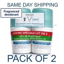 VICHY Intensive 48h Deodorant Anti-Perspirant Anti-White & Yellow Mark - 2x50ml picture