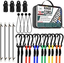 BH HOME PREMIUM 28 Piece Bungee Cords Heavy Duty Outdoor 72