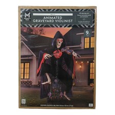 Member's Mark 9ft Pre-Lit Animated Graveyard Violinist, Black picture