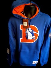 Denver Broncos Men's Mitchell Ness Sweatshirt MSRP $125 S,M,L,XL,XXL or XXXL picture