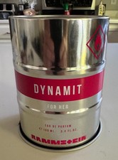 Rammstein Dynamit 3.4oz EDP fragrance for her.  Brand new in Tin. picture