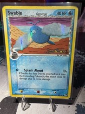 Swablu (Delta Species) 65/101 EX Dragon Frontiers Reverse Holo Stamped Damaged picture