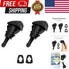 2PCS Front Windshield Washer Nozzle Compatible with Chrysler Dodge Ram,Car Winds picture