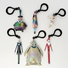 Disney's Nightmare Before Christmas Complete Set of 6 Iridescent Chibi In Motion picture