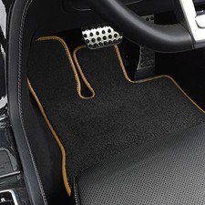 To fit TVR Tasmin 1980-1988 Black Platinum Tailored Car Mats [LL] picture