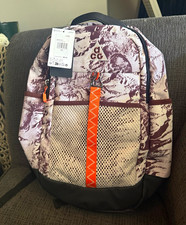 Nike ACG 21L Hiking Backpack Brown/Beige Orange Fits 13