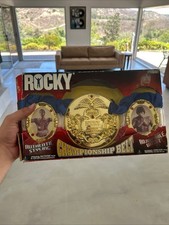 Jakks Pacific Rocky Balboa Championship Belt Boxing New In Box Rare picture