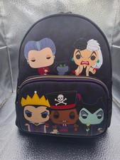Loungefly Disney Villians Funko Pop Mini Backpack Bag New picture