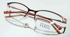 Originale SCOTT HARRIS Eyeglasses SH-984 C3 BRONZE/COPPER New Metal 53-18-138 picture